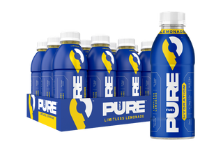 Limitless Lemonade – Pure Fuel Hydration - 12 Pack x 16.9 fl oz Bottles